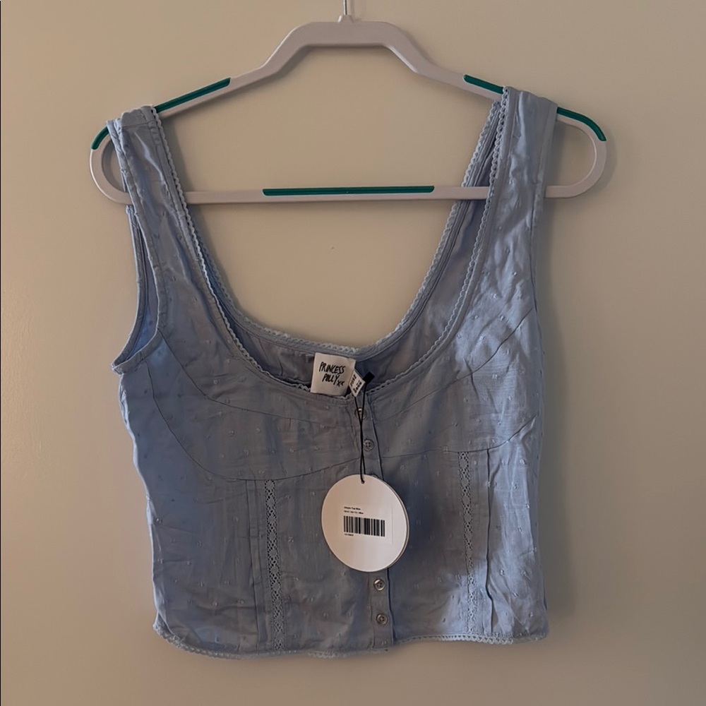 Princess Polly Cheyla Blue Women's Top